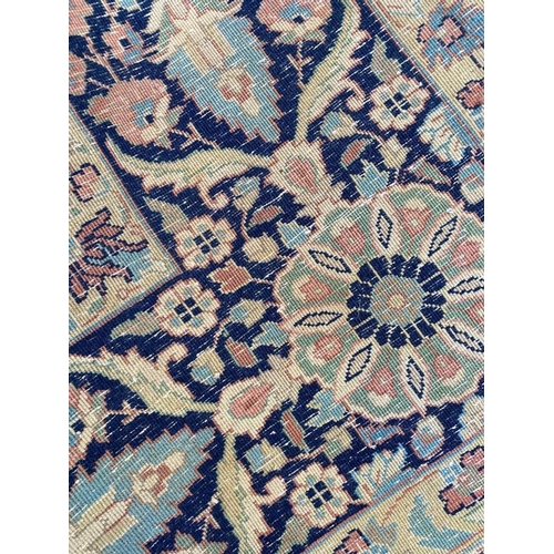 137 - FINE LAHORE MOHTASHAN DESIGN CARPET, 350cm x 250cm.