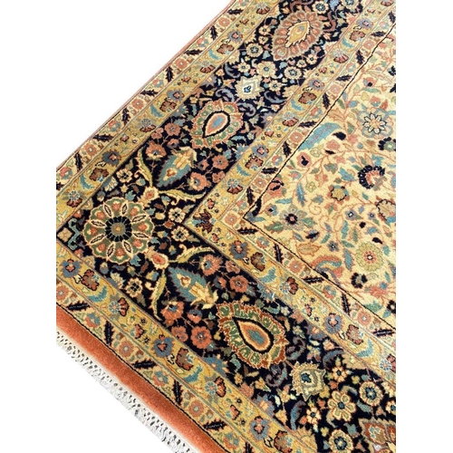 137 - FINE LAHORE MOHTASHAN DESIGN CARPET, 350cm x 250cm.