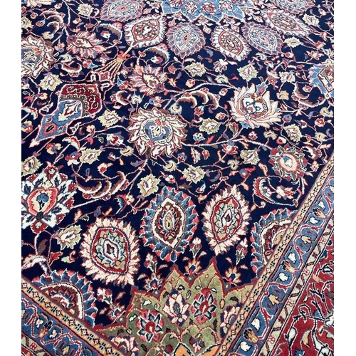 145 - FINE PERSIAN MAHAL CARPET, 380cm x 277cm.