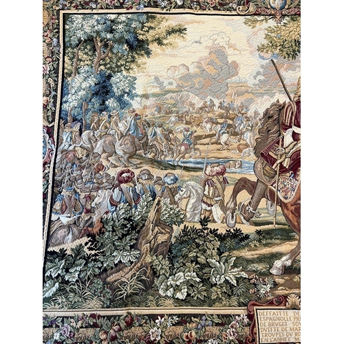 146 - FLEMISH DESIGN TAPESTRY, 130cm x 184cm.