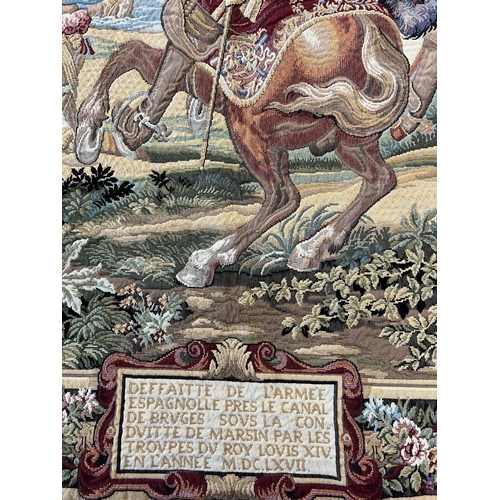 146 - FLEMISH DESIGN TAPESTRY, 130cm x 184cm.