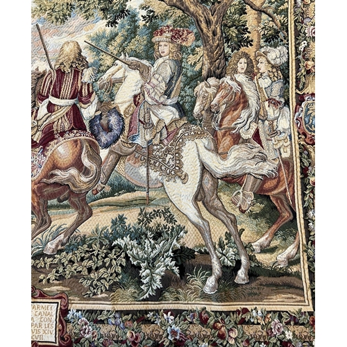 146 - FLEMISH DESIGN TAPESTRY, 130cm x 184cm.