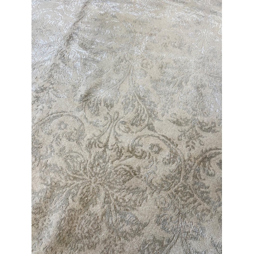 150 - CARPET BY KNOTS RUGS, 275cm x 183cm, wool and silk.