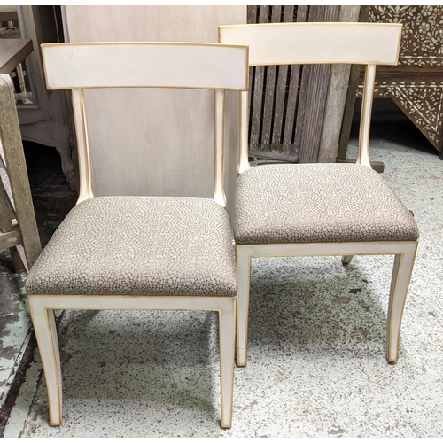 163 - DINING CHAIRS, each 58cm W x 92cm H, a set of four from Niermann Weeks model 'Elgin' via  Tatiana Ta... 