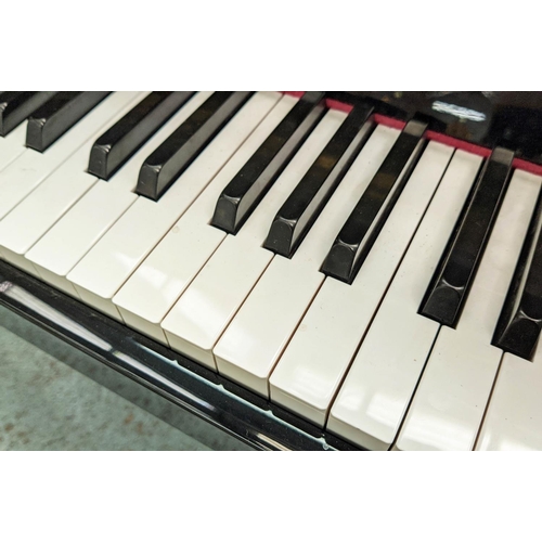 307 - YAMAHA UPRIGHT PIANO, 145cm W x 54cm D x 115cm H.