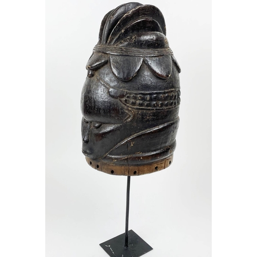 31 - MENDE MASK, 74cm H, Sierra Leone.