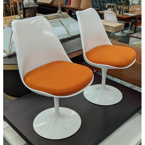 315 - KNOLL TULIP CHAIRS, a set of eight, by Eero Saarinen, 83cm H.