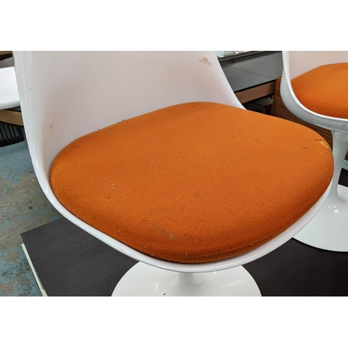 315 - KNOLL TULIP CHAIRS, a set of eight, by Eero Saarinen, 83cm H.