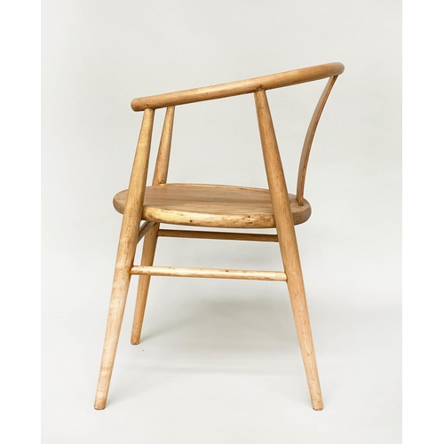 376 - FOR HAGAFORS LENA CHAIRS, a set of four, birch and stamped under, 72cm H x 54cm by SVEN ERIK FRYKLUN... 