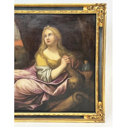 42 - AFTER GUIDO RENI (Italian 1575-1642) 'Mary Magdalene', oil on canvas, 91cm x 125cm, framed.