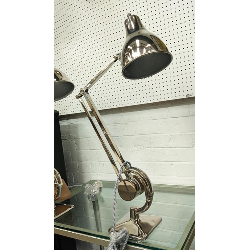 528 - JULIAN CHICHESTER SLY READING LAMPS, a pair, each approx 55cm H. (2)