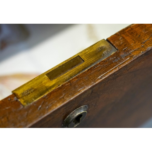 172 - TALL CHEST, 152cm H x 87cm W x 53c m D, mid Victorian mahogany with six drawers and 'VR' stamped loc... 