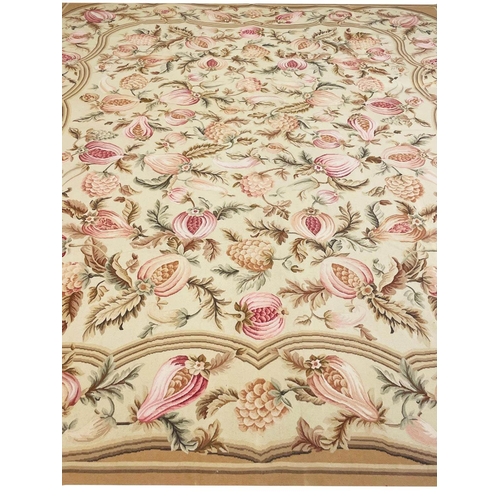 79 - FINE AUBUSSON CARPET, 312cm x 244cm.