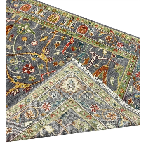 88 - FINE CONTEMPORARY GAROUS DESIGN CARPET, 278cm x 182cm.