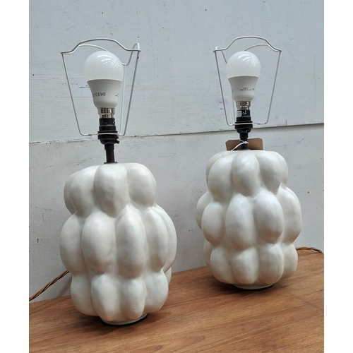 438 - VAUGHAN CHABLAIS TABLE LAMPS, a pair, 42cm H. (2)