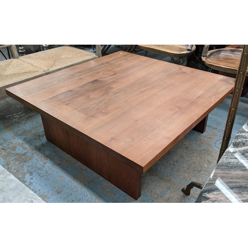 417 - LOW TABLE, contemporary design, 120cm x 120cm x 46cm.