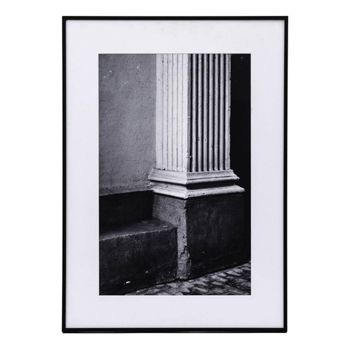 409 - CONTEMPORARY SCHOOL ARCHITECTURAL PHOTO PRINTS, a set of two, framed and glazed, 50.5cm W x 2.5cm D ... 