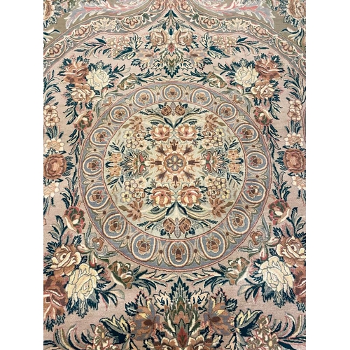 53 - FINE SAVONNERIE DESIGN CARPET, 365cm x 260cm.