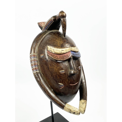 12 - BAOULE BIRD MASK, Ivory Coast. 63cm H