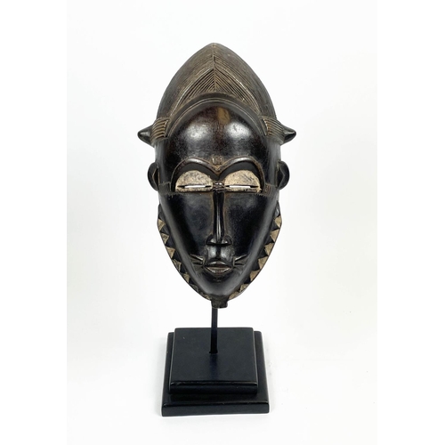 13 - BAOULE MASK, Ivory Coast. 50cm H