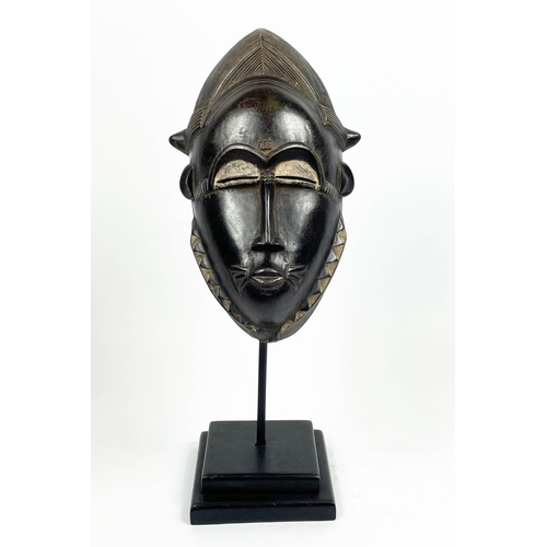 13 - BAOULE MASK, Ivory Coast. 50cm H