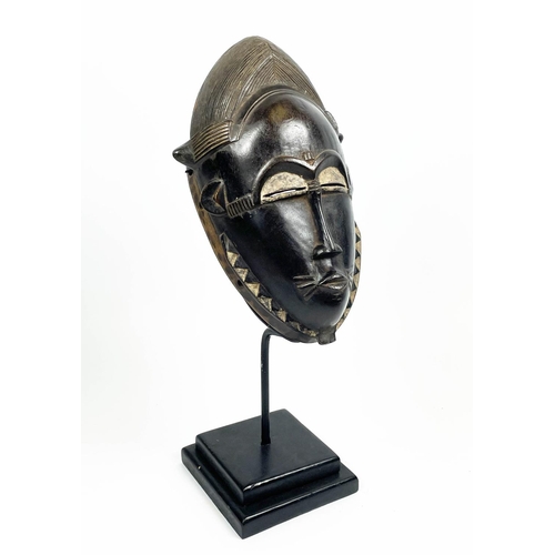 13 - BAOULE MASK, Ivory Coast. 50cm H