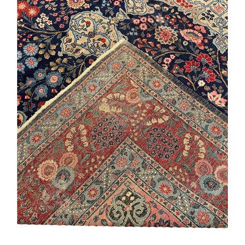 71 - FINE ANTIQUE TABRIZ CARPET, 440cm x 335cm.