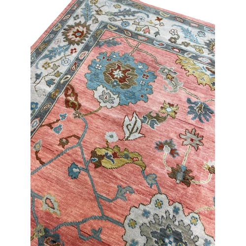 81 - FINE SULTANABAD DESIGN CARPET, 303cm x 244cm