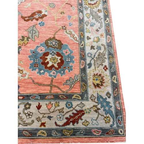 81 - FINE SULTANABAD DESIGN CARPET, 303cm x 244cm