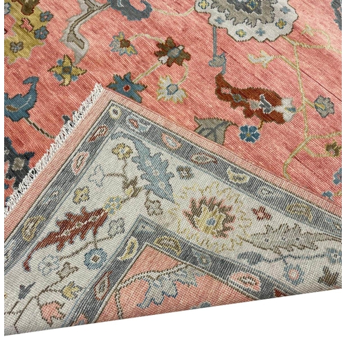 81 - FINE SULTANABAD DESIGN CARPET, 303cm x 244cm