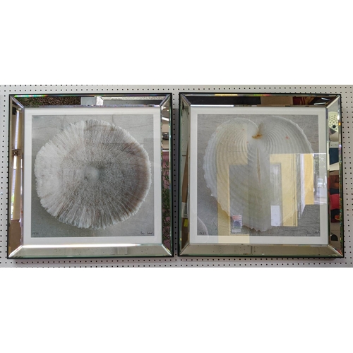 348 - TROWBRIDGE GALLERY PHOTOPRINTS, a set of two, 58cm x 58cm, by Ben Wood, framed and glazed. (2)