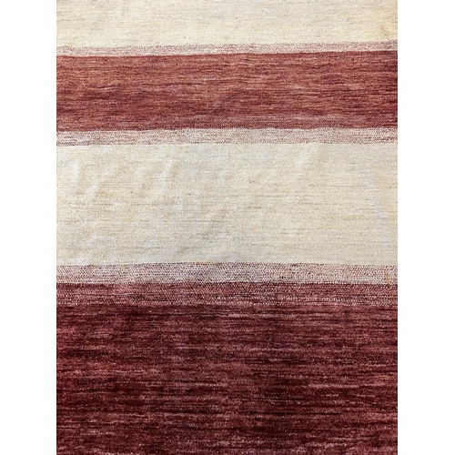 330 - CONTEMPORARY CHOBI CARPET, 256cm x 175cm