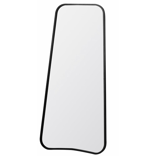 362 - WALL MIRRORS, a pair, 57cm W x 124cm H shaped. (2)