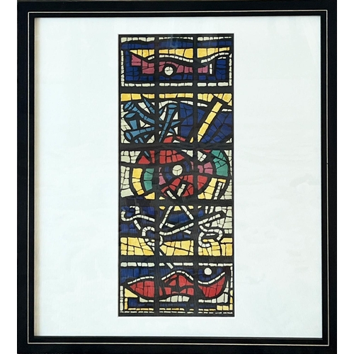 52 - FERNAND LEGER, 'Instrument de la passion', lithograph, 20cm x 50cm, framed, published Derrier le Mir... 