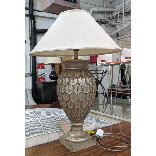 311 - FINE ART LAMPS TABLE LAMP, 81cm H with a shade.