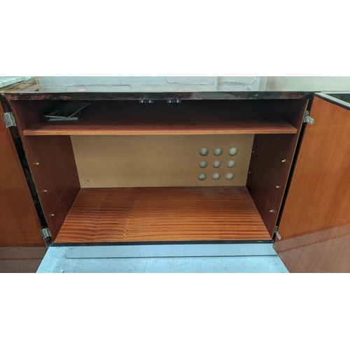 395 - ALDO TINT SIDE CABINET, 160cm x 50cm D x 82cm H.