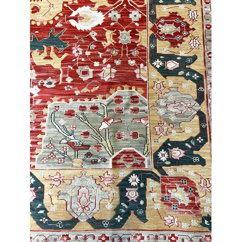 81 - SOUMAK CARPET, 303cm x 240cm.