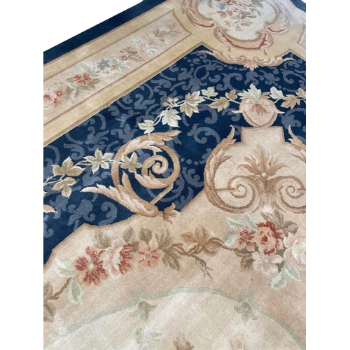 90A - FRENCH SAVONNERIE DESIGN CARPET, 540cm x 366cm