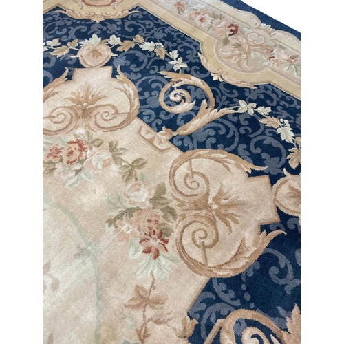 90A - FRENCH SAVONNERIE DESIGN CARPET, 540cm x 366cm