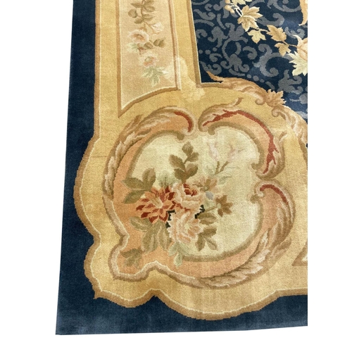 90A - FRENCH SAVONNERIE DESIGN CARPET, 540cm x 366cm