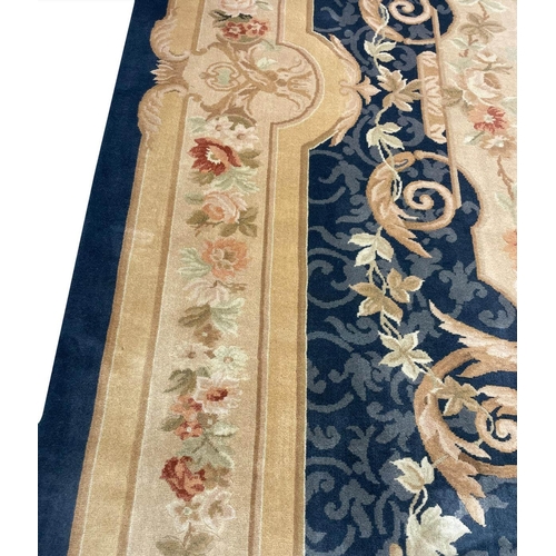 90A - FRENCH SAVONNERIE DESIGN CARPET, 540cm x 366cm