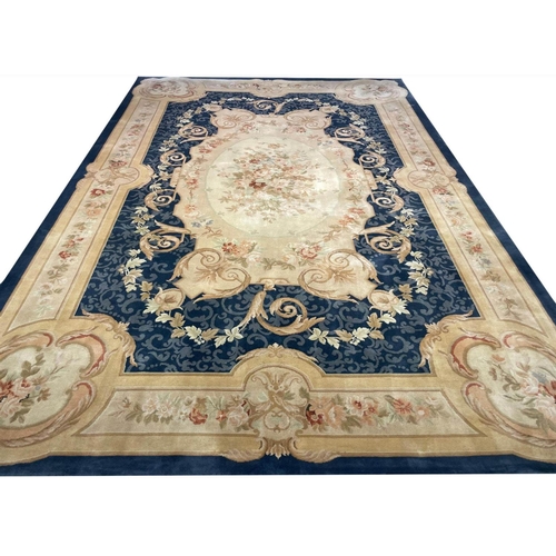 82A - FRENCH SAVONNERIE DESIGN CARPET, 540cm x 366cm