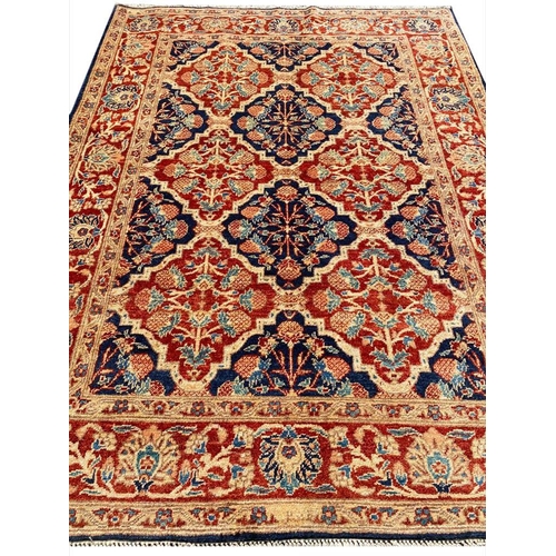 64 - FINE PERSIAN BAKSHAISH DESIGN RUG, 195cm x 150m.