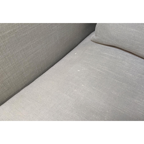 274 - CAMERICH CRESCENT NARROW SOFA, 229cm L x 67cm H X 93cm D.