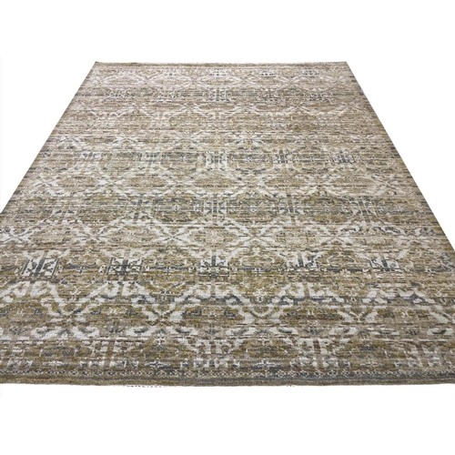 44 - FINE CONTEMPORARY OTTOMAN DESIGN OUSHAK CARPET, 302cm x 249cm.