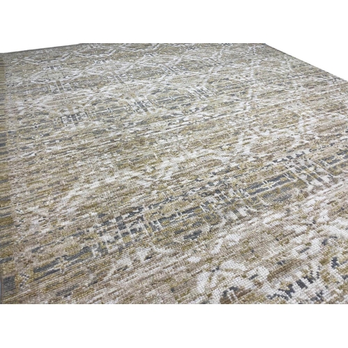 44 - FINE CONTEMPORARY OTTOMAN DESIGN OUSHAK CARPET, 302cm x 249cm.