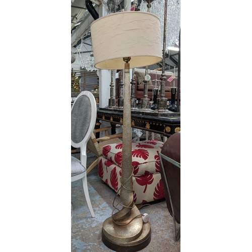 207 - FINE ART LAMPS FLOOR LAMP, 143cm H with a shade.