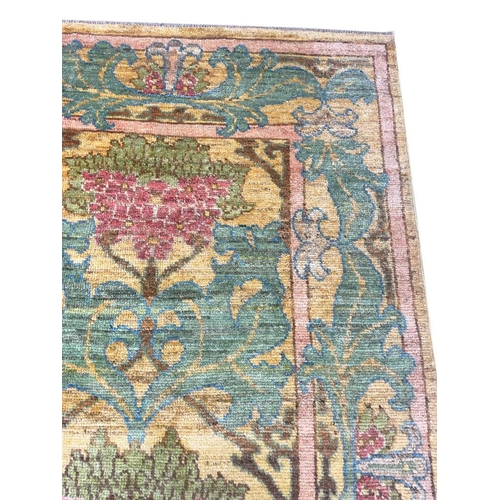 122 - FINE C.F.A. VOYSEY DESIGN CARPET, 326cm x 248cm, Arts and Crafts inspired.