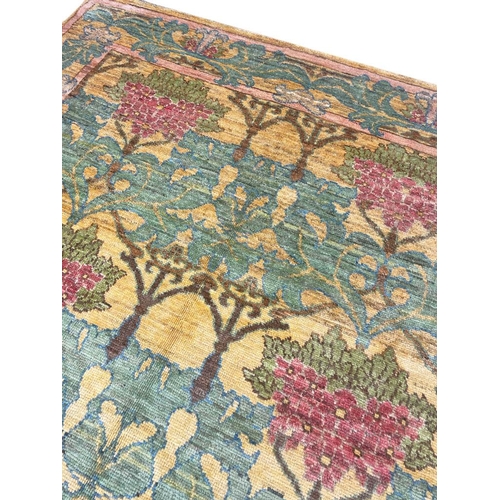 122 - FINE C.F.A. VOYSEY DESIGN CARPET, 326cm x 248cm, Arts and Crafts inspired.