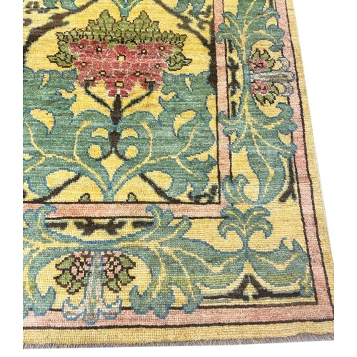 122 - FINE C.F.A. VOYSEY DESIGN CARPET, 326cm x 248cm, Arts and Crafts inspired.